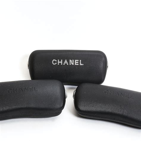 chanel eyeglass case and pouch.